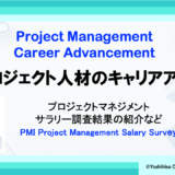 プロジェクト人材のキャリアアップ